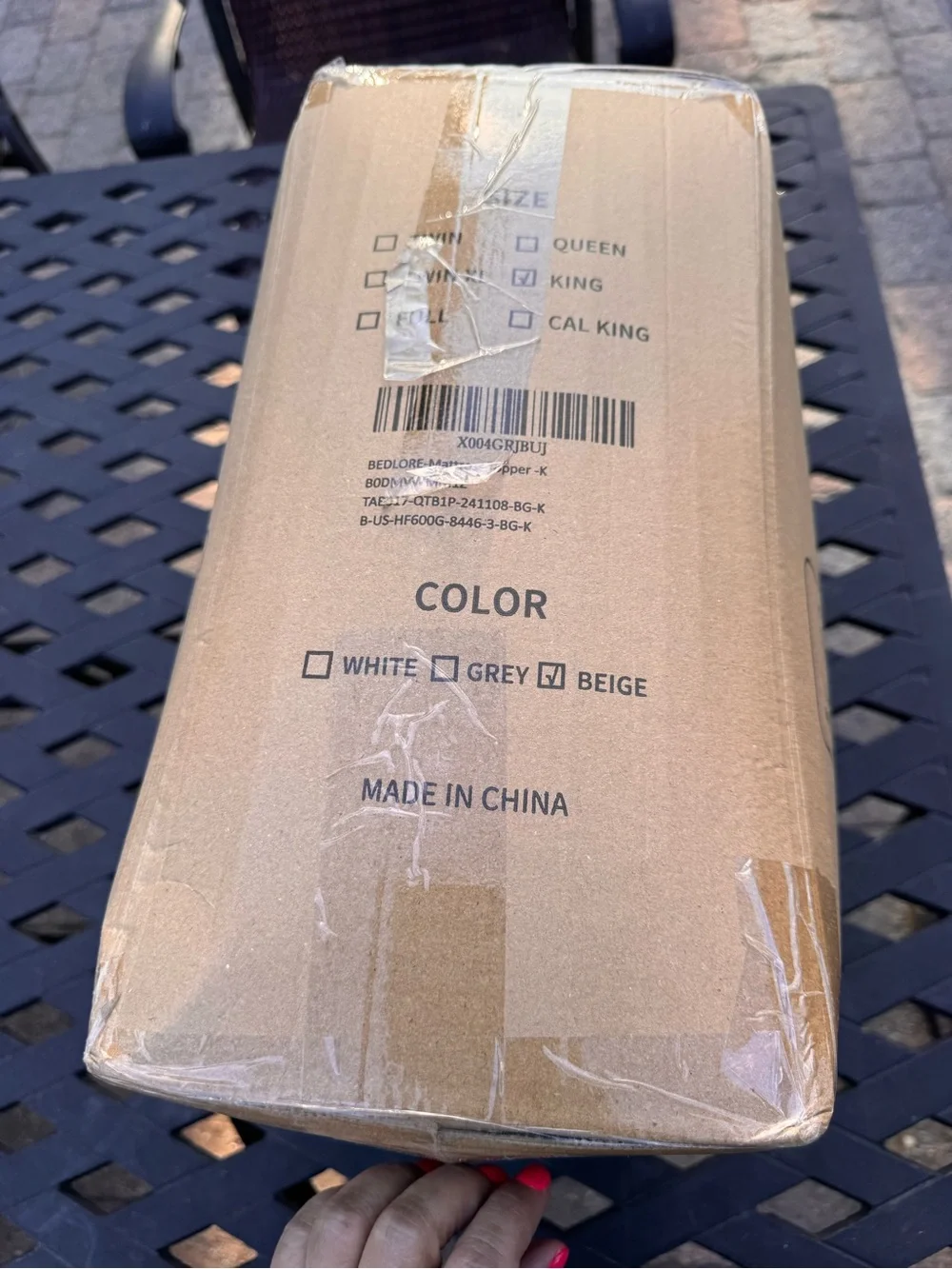 Fluffy Mattress Topper - Cream